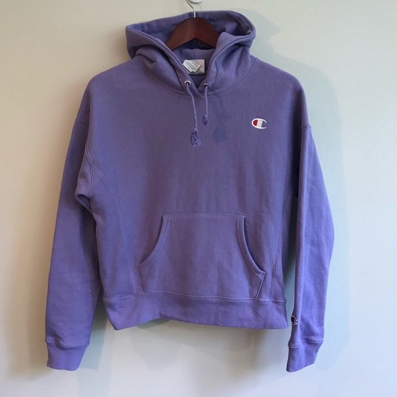Urban Outfitters Tops - Champion Purple Reverse Weave Hoodie